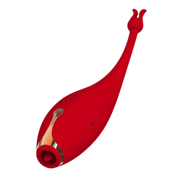 星焰女神<br>情趣震動棒-點潮筆 紅色